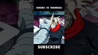 SUKUNA VS MAHORAGA SHIKIGAMI FIGHT 😰  YUJIAZ sukuna sukunaedit shorts ytshorts gojo jjk [upl. by Brewster830]