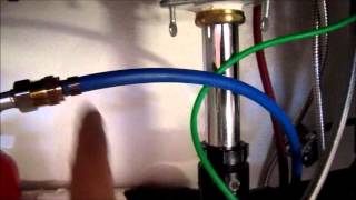 Aquasana water filtration system with PEX plumbing setup [upl. by Corri604]