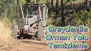 Greyder İle Orman Yolu Genişletme [upl. by Wesa]