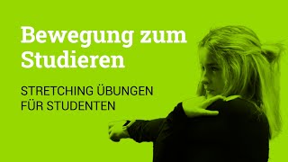 Stretching Übungen für Studenten Den ganzen Körper in 10 Minuten dehnen  Bewegung zum Studieren [upl. by Heti121]