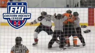 EHL Eastern Hockey League 202223 Compilation [upl. by Annodal]