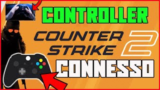 Come collegare e usare un controller su Counter Strike 2  TUTORIAL viral cs2 pc controller [upl. by Sirac281]