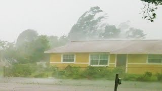 INSIDE OF HURRICANE IRMA 100 MPH WIND SPEED HURRICANE VIDEO FOOTAGE  Vlog 3 [upl. by Lizned44]