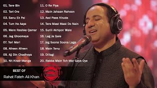 Best of Rahat Fateh Ali Khan  Top 20 Songs  Jukebox 2023 [upl. by Naerol]