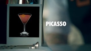 PICASSO DRINK RECIPE  HOW TO MIX [upl. by Rosmarin]