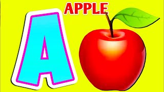 Phonics Song  ABC Song  Kiddos Study Zone  Tiny Tots  A for Apple  Toddler Learning phonicsong [upl. by Ameluz]