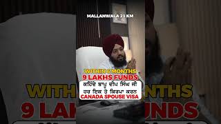 Canada Spouse Visa  Ferozepur  Guru Kirpa Immigration [upl. by Lias711]