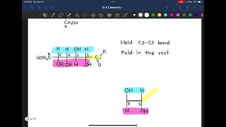 Converting Dglucose from Fischer to Haworth [upl. by Ahsim6]