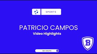 Patricio Campos Highlights Be One Sports amp Education CPR [upl. by Woodruff277]