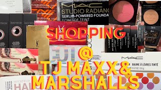 Shopping for Makeup at Tj Maxx and Marshalls New Finds [upl. by Avik]