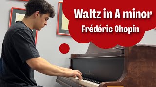 Frédéric Chopin Waltz in A minor [upl. by Washburn911]