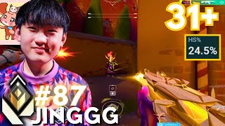 is Jinggg the Reyna GOAT in Valorant 31 Bombs Radiant APAC jinggg [upl. by Enitram992]