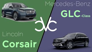 Mercedes Benz GLC Class 2021 vs Lincoln Corsair 2021 [upl. by Kennet]