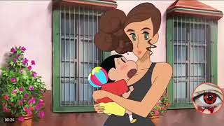 Shin Chan movie delete scenes in India Hindi Kalena kiss shin Chan part 28 [upl. by Darum163]