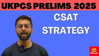 UKPCS 2024  strategy for CSAT [upl. by Strage]