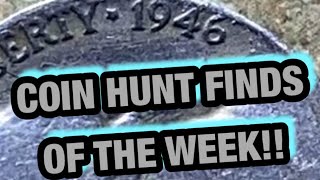 COIN HUNT FINDS OF THE WEEK [upl. by Noicpesnoc]