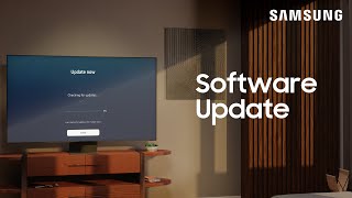 How to update the software on your TV  Samsung US [upl. by Mindi608]