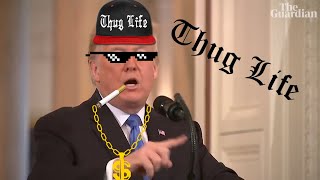 Donald Trump Ultimate Thug Life Compilation  2020 [upl. by Dorina]