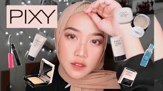 Flawless Full Coverage Makeup 30RIBUANNN REVIEW  FIRST IMPRESSION PIXY ONE BRAND MAKEUP TUTORIAL [upl. by Amilah167]