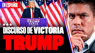 ¡DONALD TRUMP es PRESIDENTE  DISCURSO COMPLETO EN ESPAÑOL [upl. by Vallery822]