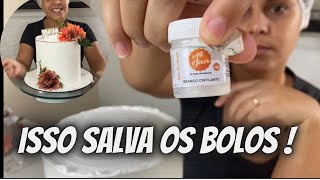 COMO RESOLVO PROBLEMA COM ALISAMENTO DO DOS MEUS BOLOS 🤔 chantininho chantilly [upl. by Yrelbmik]