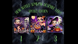 🖤🎃 HOW WOULD SOMEONE DESCRIBE YOU SPOOKY EDITION 🎃🖤 PICK A CARD [upl. by Rellia]