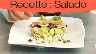 Préparer une délicieuse salade César [upl. by Ares]