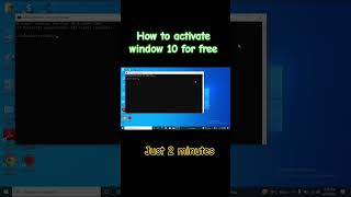 Activate Window 10  How to activate window 10 for free  best trick [upl. by Halbeib]