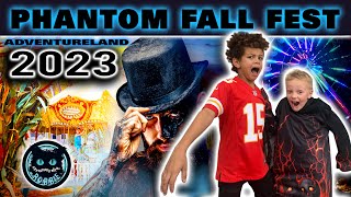 Phantom Fall Fest 2023 Family Fun amp Spooky Thrills at Adventureland [upl. by Saimerej]