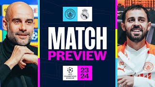 Pep Guardiola amp Bernardo Silva Press Conference  Man City v Real Madrid  Champions League Preview [upl. by Mccormick27]