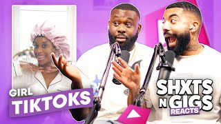 GIRL TIKTOK  ShxtsNGigs Reacts [upl. by Erlond966]