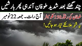 Heavy Rains Gusty Winds 🌀 Thunderstorms Coming  All Cities Name  Pakistan Weather forecast [upl. by Critta]