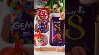 GEMS AND DAIRYMILK SE BHARA TASTY CHOCOLATE LUNCHBOX shorts youtubeshorts chocolate tiffin [upl. by Garvin]