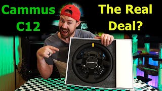 Cammus C12 direct drive wheel unboxing first impressions [upl. by Adnamma]