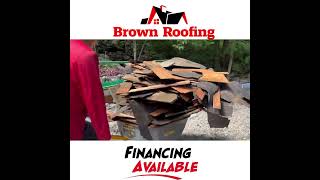 Brown Roofing Metal Roof Replacement Kent CT [upl. by Enylodnewg]