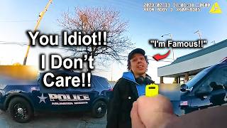 When Cops Humiliate BRAINDEAD Pranksters in the Act [upl. by Nnaecyoj]