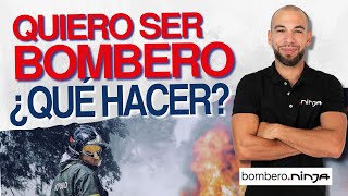 QUIERO SER BOMBERO ¿Qué tengo QUE HACER 💪🏻🚒 [upl. by Tnemelc]