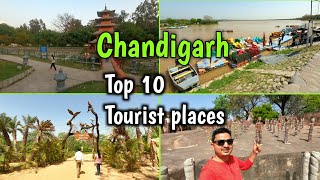 Chandigarh top 10 tourist places चंडीगढ़ में घूमने की 10 शानदार जगह [upl. by Aiyotal]