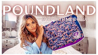 SHOP WITH ME IN POUNDLAND  NEW IN HOMEWARE amp CLOTHING HAUL [upl. by Aimas131]