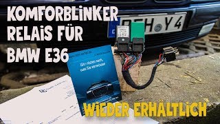 🚘 Komforblinker Relais Für BMW E36 Wieder Erhältlich🤣 [upl. by Hsur]