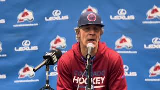 Jared Bednar on Gabriel Landeskog timeline [upl. by April]