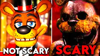 I Played FNAF But Every Game Gets MORE SCARY [upl. by Esylla]