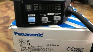 Test demo color digital mark sensor lx101 [upl. by Enelyaj]