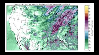 AgCarolina AgWeather Update  Sept 24 2018 NC [upl. by Enra]