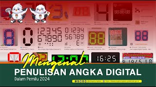 Contoh Cara Penulisan Angka Digital Pada Pemilu 2024 [upl. by Cocke116]