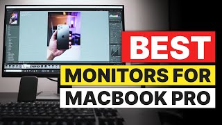 Top 3 Monitors for Macbook Pro in 2024 👌 [upl. by Kudva248]