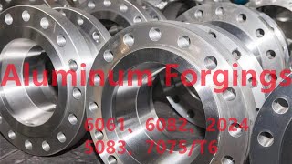 7075 Aluminum forgings supplier508360616082anodized aluminum alloy forged components manufacturer [upl. by Arah]