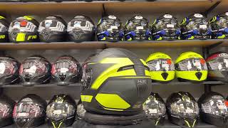 Motorhuis Bakker  HJC CS15 Inno Geel Motorhelm [upl. by Jerrylee575]