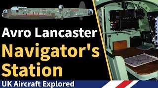 Avro Lancaster – Navigator’s Position [upl. by Nauqram]