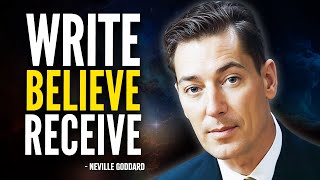 WRITE IT DOWN amp The Universe Will Bring It To You  Neville Goddard Motivation [upl. by Gridley]